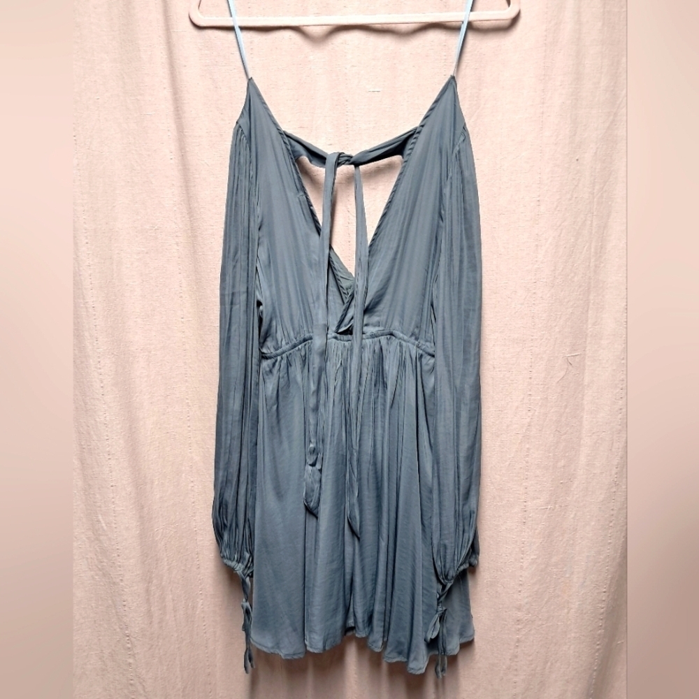 Mustard Seed Satin Dress NWT Size S - Picture 3 of 3